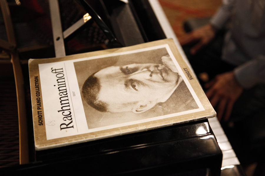 Rachmaninov musical score